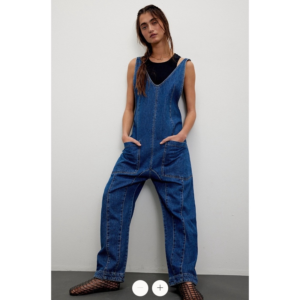 NWT Free People We The Free High Roller Jumpsuit